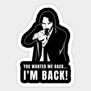 Pencil Warrior The John Wick Method Sticker